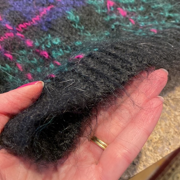 Vintage Susan Bristol Mohair Blend Button Sweater Medium - Picture 9 of 14